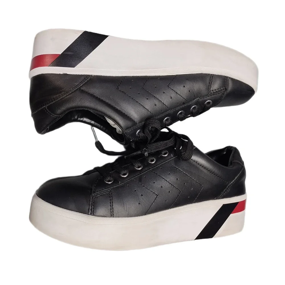 Marc Fisher Platform Sneakers Womens US 7 Multi Comfort Athletic Low Top Lace Up